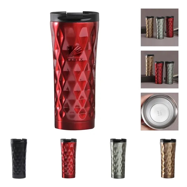 Diamond Vacuum Insulated Tumbler - Diamond Vacuum Insulated Tumbler - Image 0 of 8