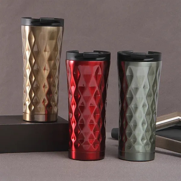 Diamond Vacuum Insulated Tumbler - Diamond Vacuum Insulated Tumbler - Image 8 of 8