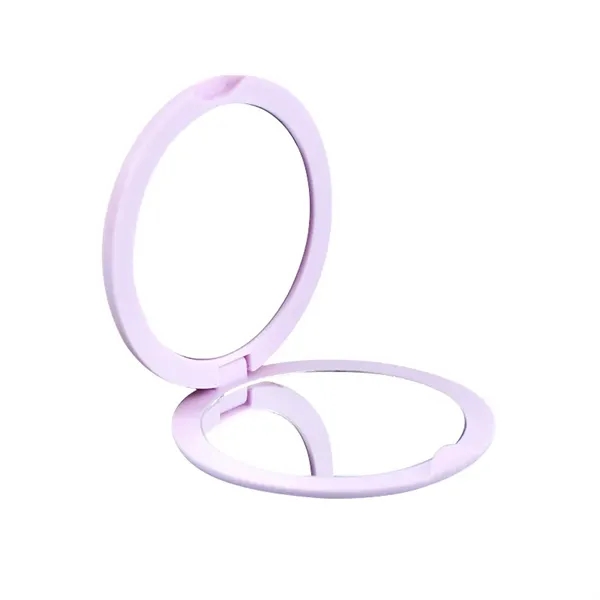 Round Folding Compact Mirror - Round Folding Compact Mirror - Image 1 of 5