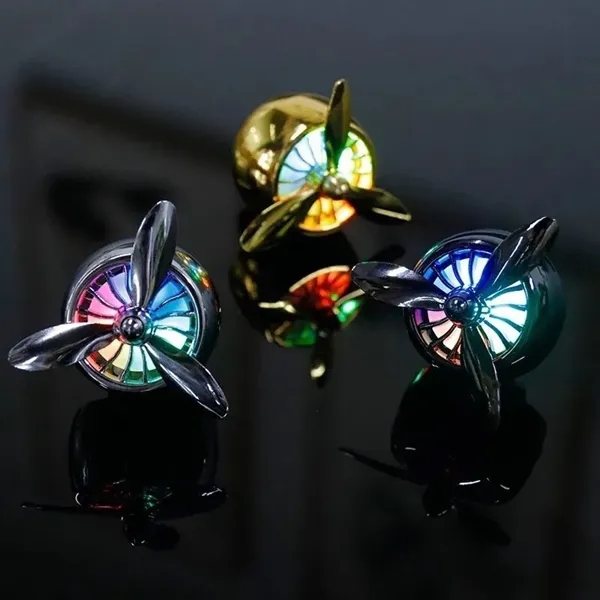 LED Fan Light Car Air Freshener - LED Fan Light Car Air Freshener - Image 1 of 2