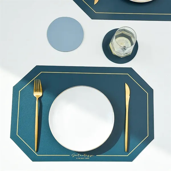 Rhombus Drink Coasters for Coffee Table - Rhombus Drink Coasters for Coffee Table - Image 3 of 6