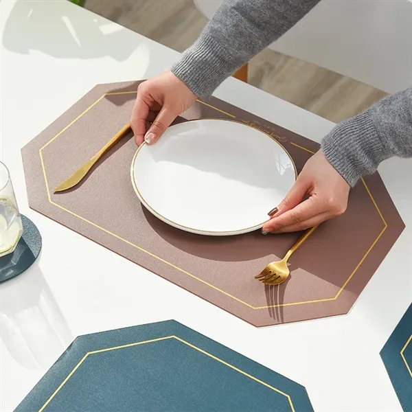 Rhombus Drink Coasters for Coffee Table - Rhombus Drink Coasters for Coffee Table - Image 5 of 6