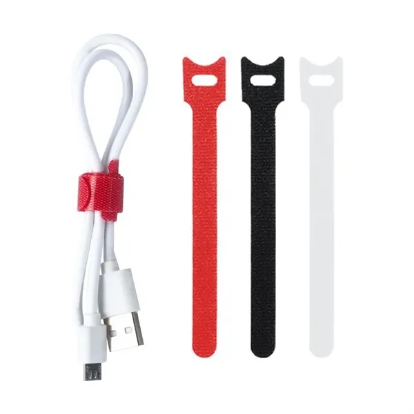 Reusable 6 Inch Adjustable Cable Ties - Reusable 6 Inch Adjustable Cable Ties - Image 3 of 5