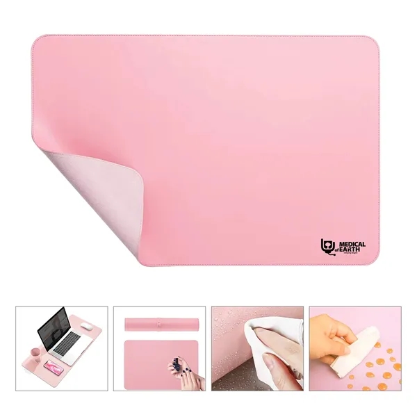 Dual Sided Leather Office Desk Pad - Dual Sided Leather Office Desk Pad - Image 0 of 0