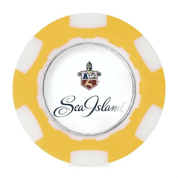 Ahead Poker Chip with Ball Marker