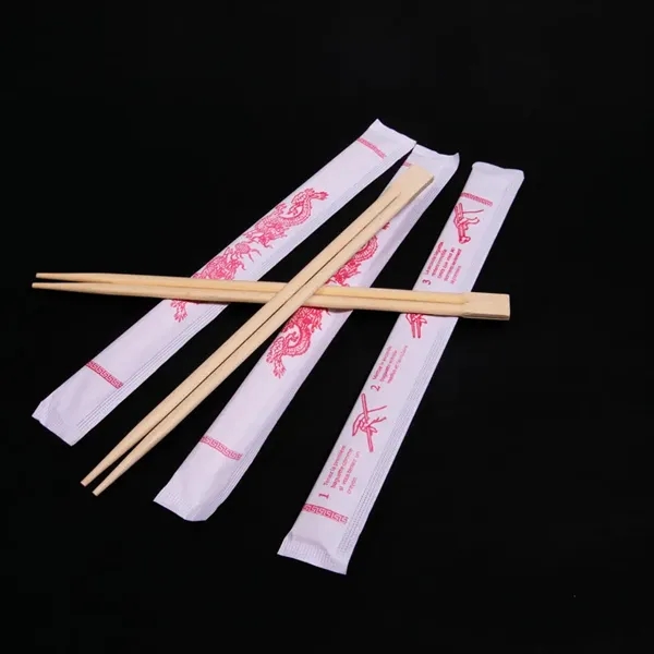 Custom Disposable Bamboo Chopsticks - Custom Disposable Bamboo Chopsticks - Image 1 of 1