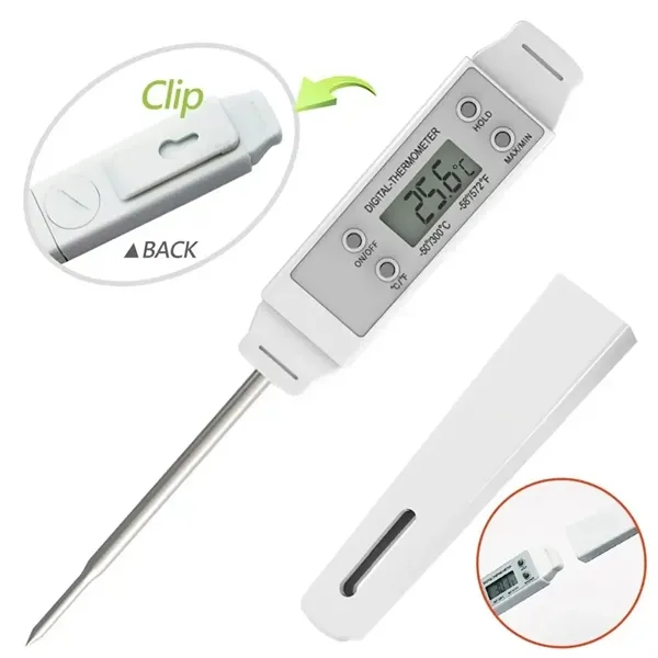 Digital Meat Food Thermometer for Home Cooking BBQ - Digital Meat Food Thermometer for Home Cooking BBQ - Image 1 of 3