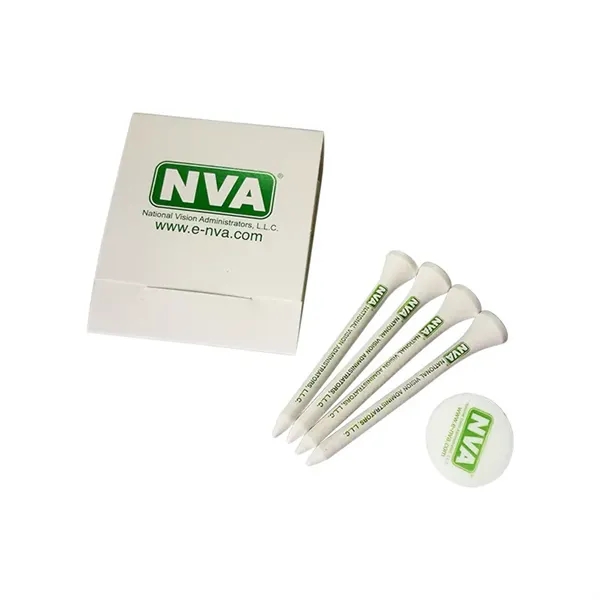 4PCS Golf Tees and Ball Marker