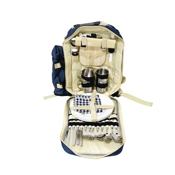 Cooler Bag Backpacks Picnic Set - Cooler Bag Backpacks Picnic Set - Image 3 of 5