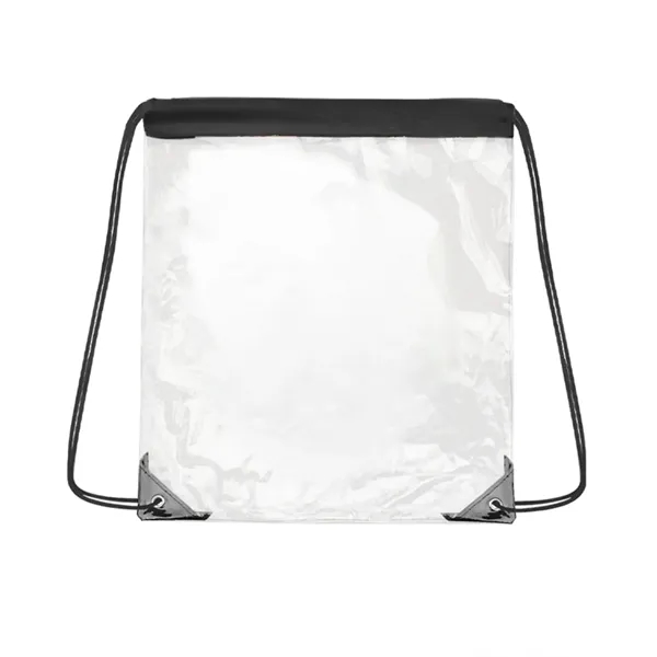 Clear Stadium Drawstring Backpack - Clear Stadium Drawstring Backpack - Image 2 of 26