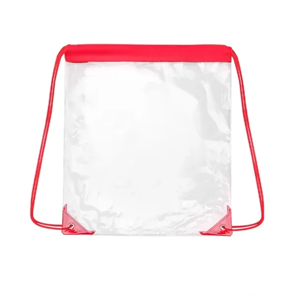 Clear Stadium Drawstring Backpack - Clear Stadium Drawstring Backpack - Image 3 of 26