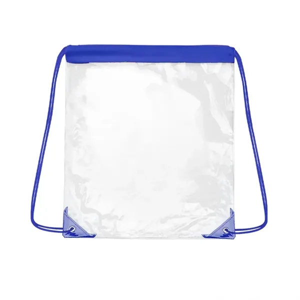 Clear Stadium Drawstring Backpack - Clear Stadium Drawstring Backpack - Image 4 of 26
