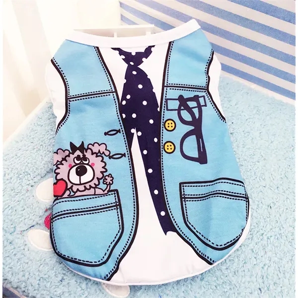 Dog Shirts Pet Printed Clothes - Dog Shirts Pet Printed Clothes - Image 3 of 8