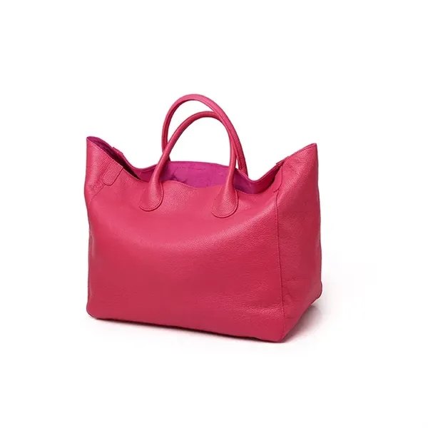 Large Tote Leather Bag - Large Tote Leather Bag - Image 1 of 4