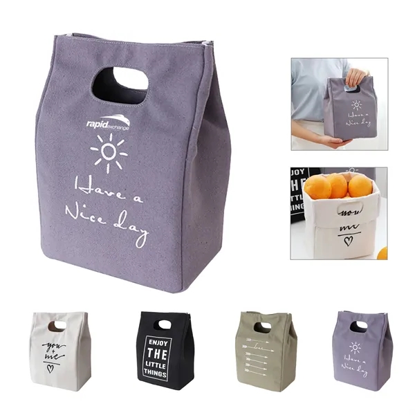 Eco Friendly Washable Student Lunch Picnic Bag - Eco Friendly Washable Student Lunch Picnic Bag - Image 0 of 0
