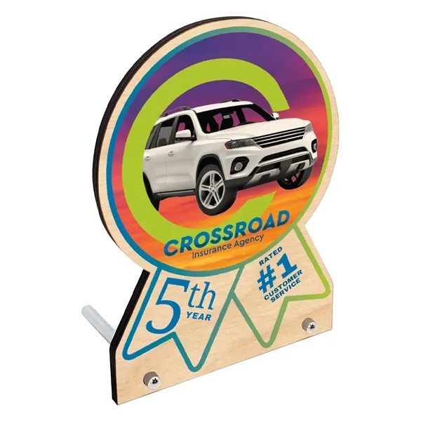 Ultra Vivid Birch Desk Signs- Acrylic Post - Ultra Vivid Birch Desk Signs- Acrylic Post - Image 0 of 1