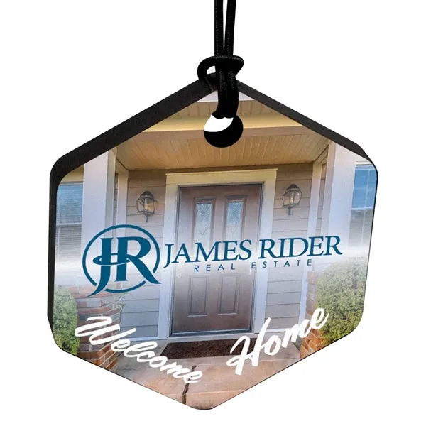 Recycled Wood Bottle Neck Charm - Recycled Wood Bottle Neck Charm - Image 1 of 5