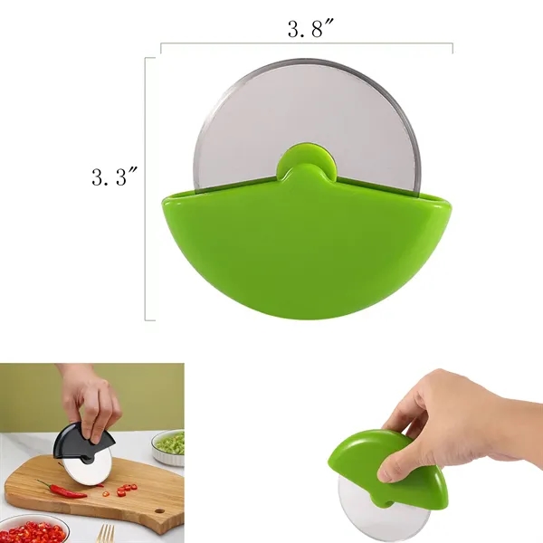 Stainless Steel Pizza Cutter - Stainless Steel Pizza Cutter - Image 0 of 4