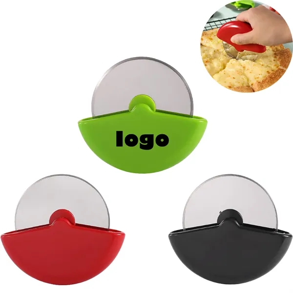 Stainless Steel Pizza Cutter - Stainless Steel Pizza Cutter - Image 4 of 4