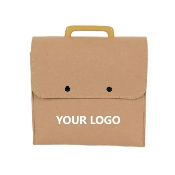 Felt Briefcase - Felt Briefcase - Image 0 of 4