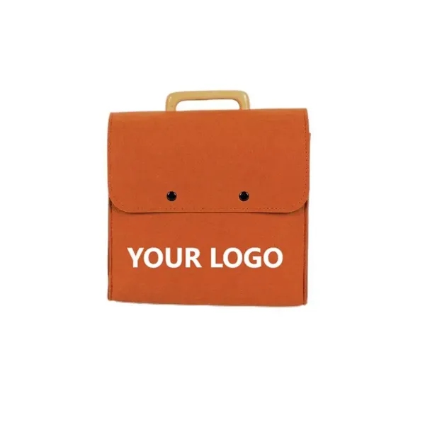 Felt Briefcase - Felt Briefcase - Image 2 of 4