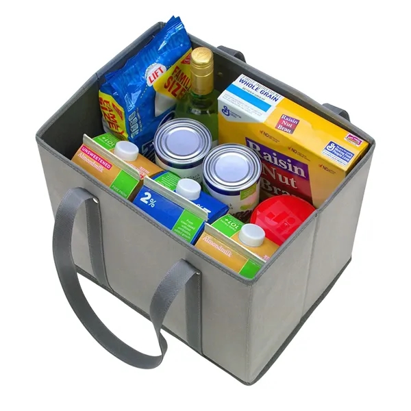 Foldable Grocery Tote Bag - Foldable Grocery Tote Bag - Image 4 of 5