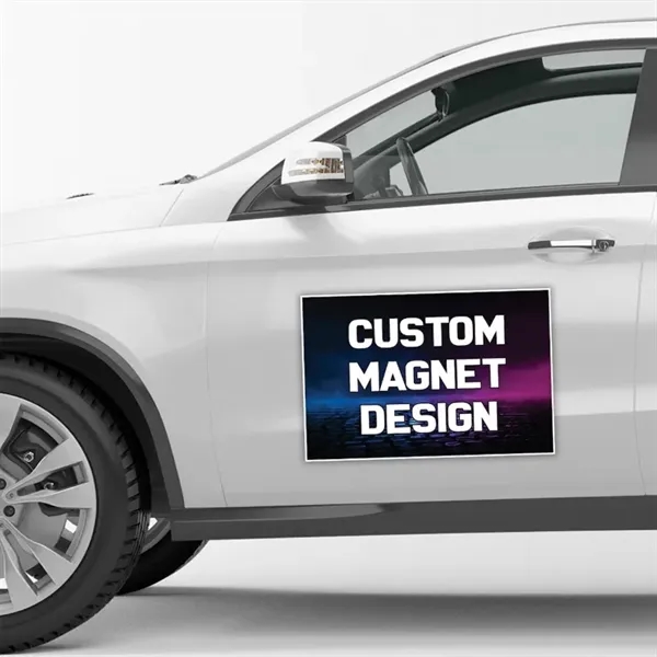 Custom Reflective Car Magnet - Custom Reflective Car Magnet - Image 2 of 3