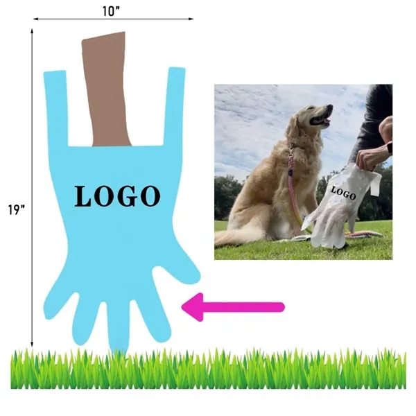 Eco-Friendly Pet Poop Bag Glove With Handle - Eco-Friendly Pet Poop Bag Glove With Handle - Image 0 of 3