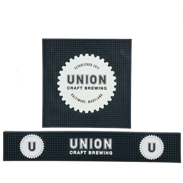 Custom  Bar and rail mats- Heavy Duty Molded PVC/Vinyl - Custom  Bar and rail mats- Heavy Duty Molded PVC/Vinyl - Image 0 of 7