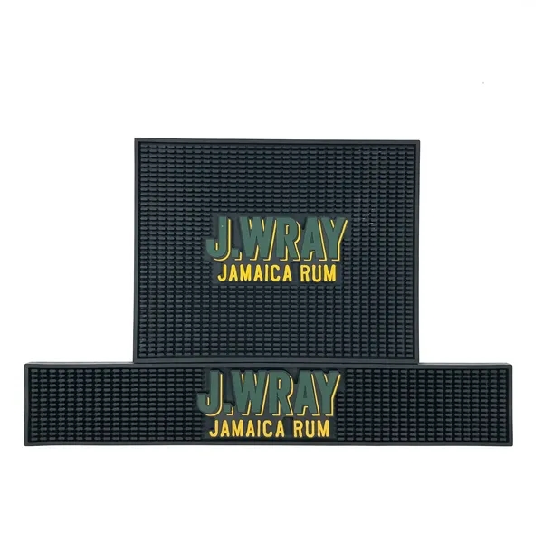 Custom  Bar and rail mats- Heavy Duty Molded PVC/Vinyl - Custom  Bar and rail mats- Heavy Duty Molded PVC/Vinyl - Image 1 of 7