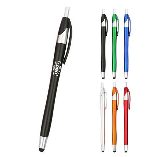 Ballpoint Pen with Touch Screen Stylus - Ballpoint Pen with Touch Screen Stylus - Image 0 of 6