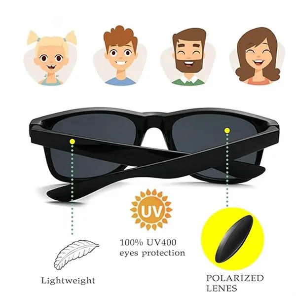 UV Protection Comfortable Portable Colored Sunglasses - UV Protection Comfortable Portable Colored Sunglasses - Image 2 of 4