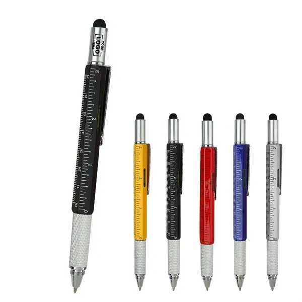 6-In-1 Versatile Pen - 6-In-1 Versatile Pen - Image 0 of 6