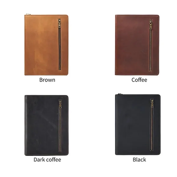 Leather Portfolio Binder - Leather Portfolio Binder - Image 0 of 8
