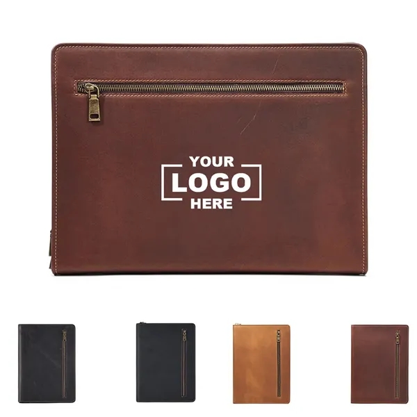 Leather Portfolio Binder - Leather Portfolio Binder - Image 2 of 8