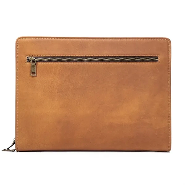 Leather Portfolio Binder - Leather Portfolio Binder - Image 3 of 8