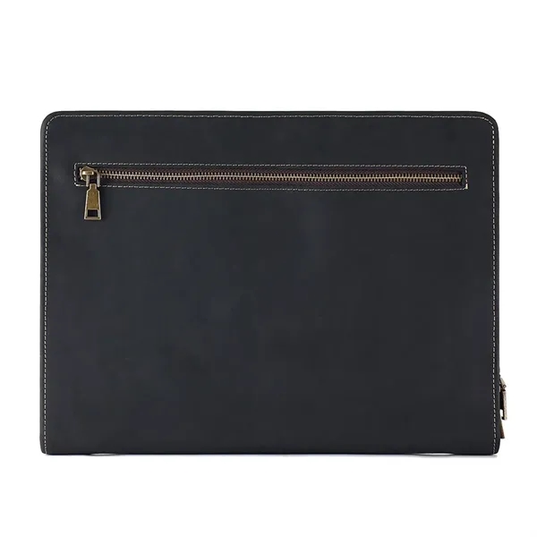 Leather Portfolio Binder - Leather Portfolio Binder - Image 4 of 8