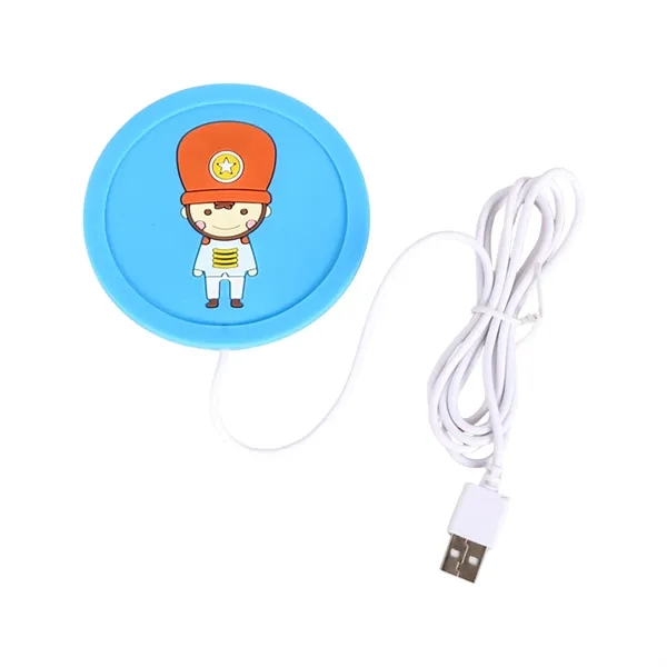 USB Heating Rubber Cup Pad - USB Heating Rubber Cup Pad - Image 2 of 8