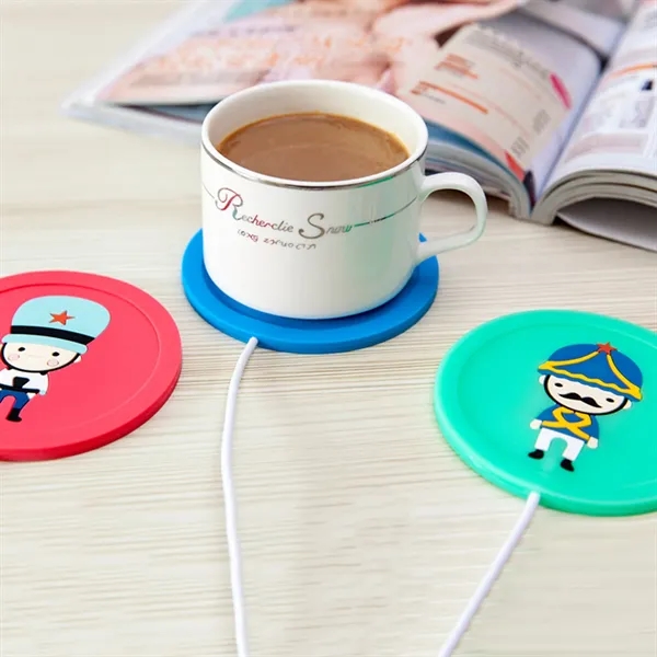 USB Heating Rubber Cup Pad - USB Heating Rubber Cup Pad - Image 7 of 8