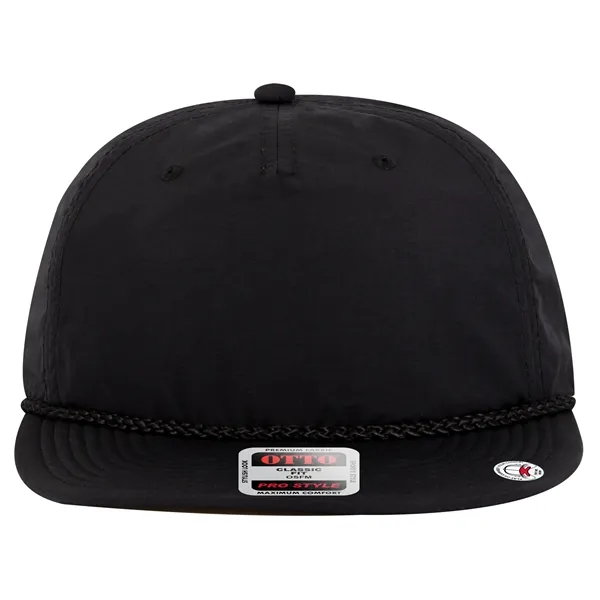 6 Panel Pro Style Snapback Hat - 6 Panel Pro Style Snapback Hat - Image 4 of 26