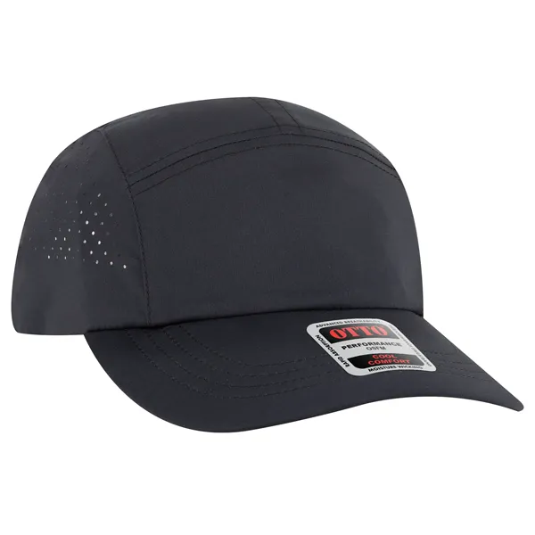 5 Panel Running Hat w/ Elastic Soft Visor - 5 Panel Running Hat w/ Elastic Soft Visor - Image 1 of 25