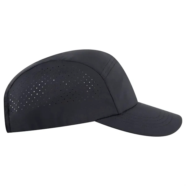 5 Panel Running Hat w/ Elastic Soft Visor - 5 Panel Running Hat w/ Elastic Soft Visor - Image 6 of 25