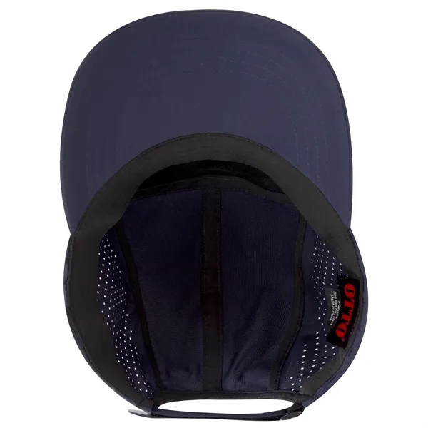 5 Panel Running Hat w/ Elastic Soft Visor - 5 Panel Running Hat w/ Elastic Soft Visor - Image 10 of 25