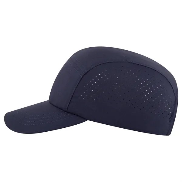 5 Panel Running Hat w/ Elastic Soft Visor - 5 Panel Running Hat w/ Elastic Soft Visor - Image 11 of 25