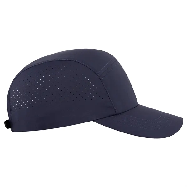 5 Panel Running Hat w/ Elastic Soft Visor - 5 Panel Running Hat w/ Elastic Soft Visor - Image 12 of 25