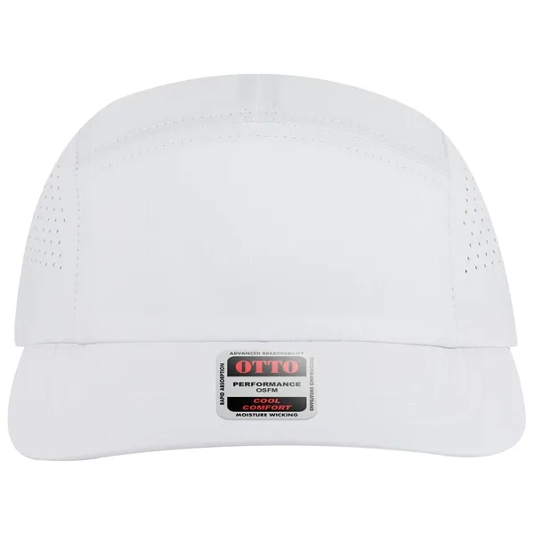 5 Panel Running Hat w/ Elastic Soft Visor - 5 Panel Running Hat w/ Elastic Soft Visor - Image 15 of 25