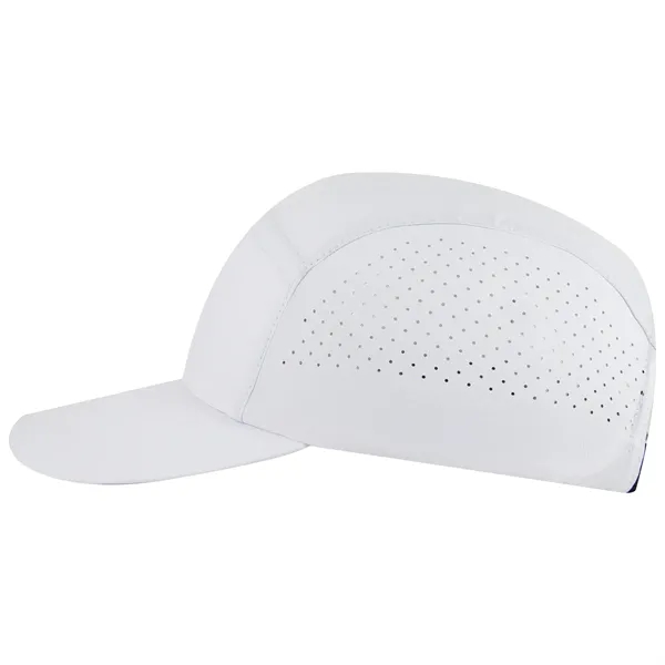 5 Panel Running Hat w/ Elastic Soft Visor - 5 Panel Running Hat w/ Elastic Soft Visor - Image 17 of 25