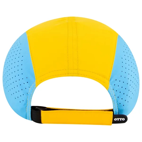 5 Panel Running Hat w/ Elastic Soft Visor - 5 Panel Running Hat w/ Elastic Soft Visor - Image 21 of 25