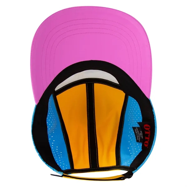 5 Panel Running Hat w/ Elastic Soft Visor - 5 Panel Running Hat w/ Elastic Soft Visor - Image 23 of 25