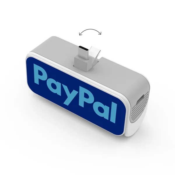 PowerSnap: Compact charger with flip-up connector - PowerSnap: Compact charger with flip-up connector - Image 1 of 5